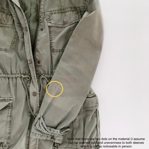 ARITZIA | THICK CLASSIC TALULA TROOPER ANORAK ARMY CARGO VINTAGE JACKET - Picture 9 of 11